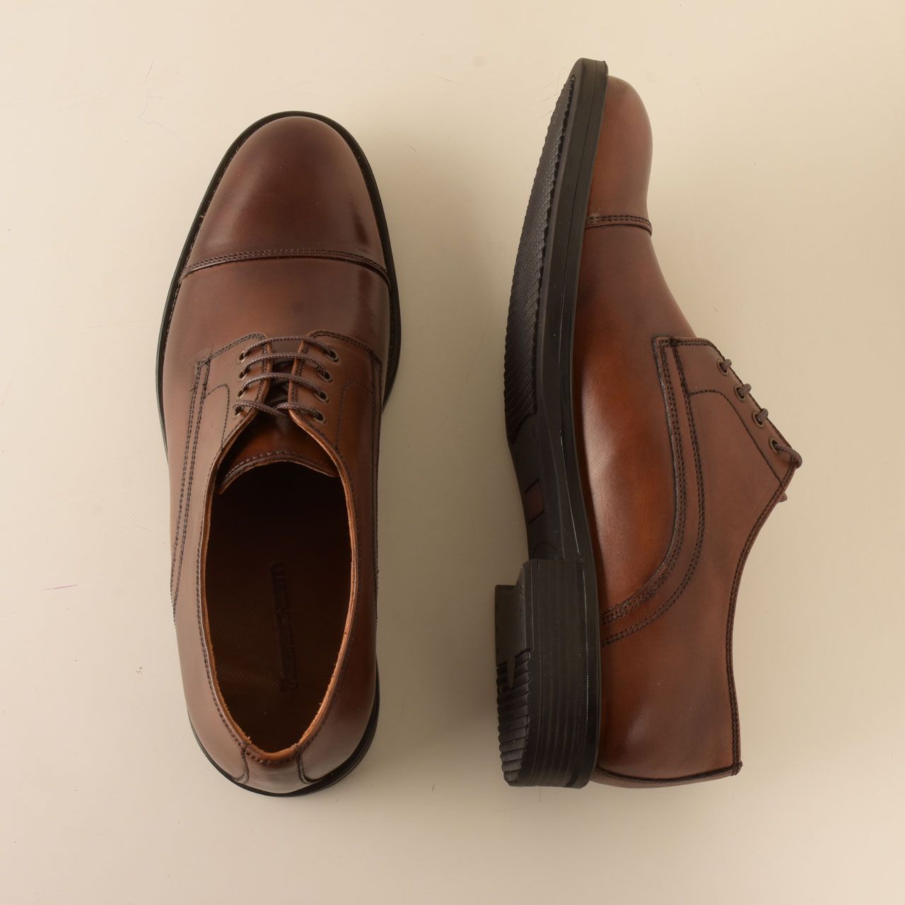 کفش مردانه پارینه چرم مدل SHO166-7 -  - 6