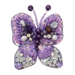 گل سینه طرح پروانه کد MQ-Z201