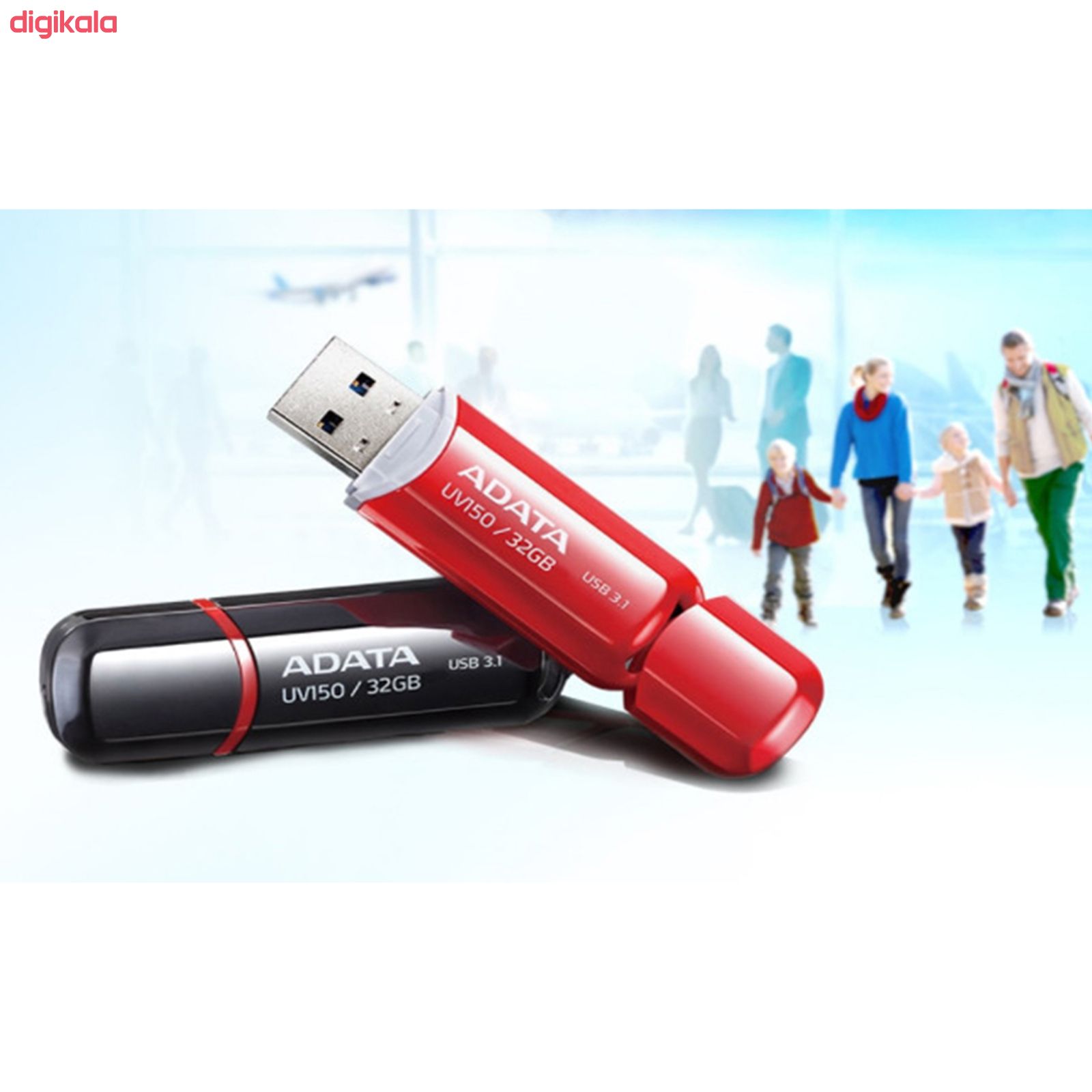 فلش مموری ای دیتا مدل DashDrive UV150 ظرفیت 16 گیگابایت main 1 1