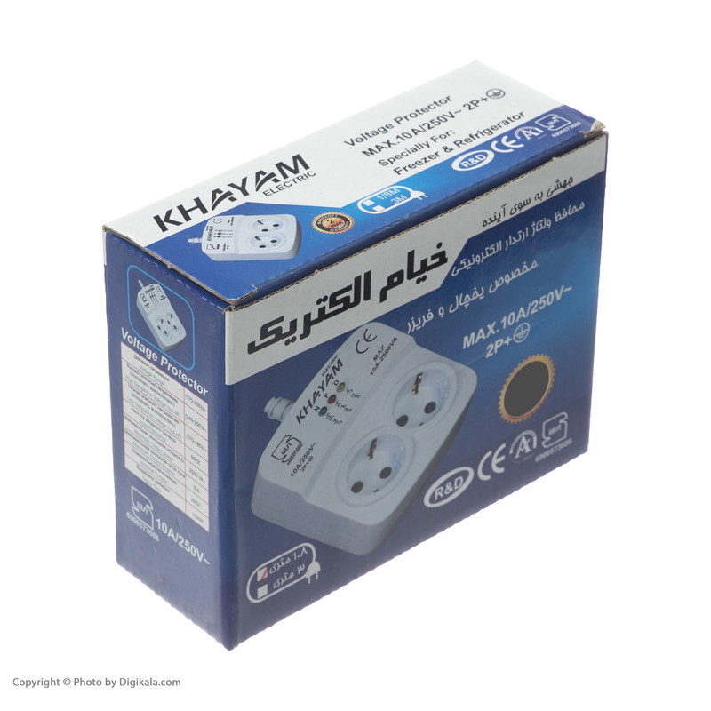 محافظ ولتاژ خیام الکتریک مدل