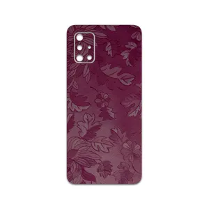 MAHOOT Red-Wildflower Cover Sticker for Samsung Galaxy A71