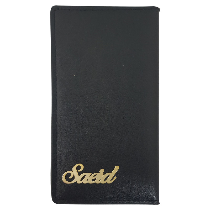 کیف پول  مردانه ترمه 1 طرح سعید کد Cha 12