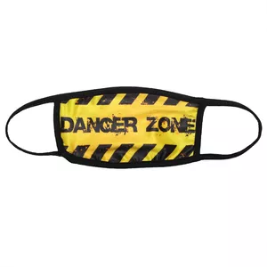ماسک تزیینی صورت طرح danger zone