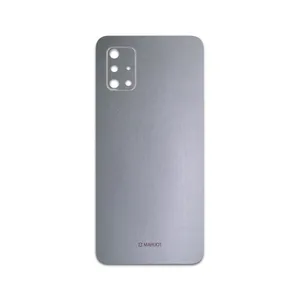 MAHOOT Matte-Silver Cover Sticker for Samsung Galaxy A71