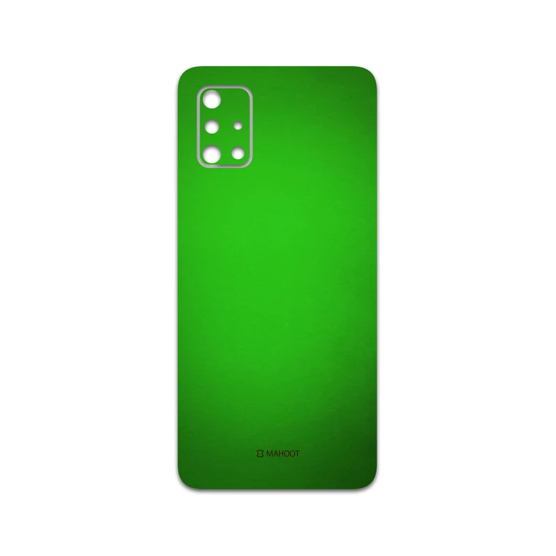 برچسب پوششی ماهوت مدل Metallic-Green مناسب برای گوشی موبایل سامسونگ Galaxy A71