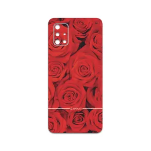 MAHOOT Red-Flower Cover Sticker for Samsung Galaxy A71