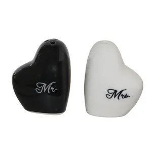 نمکدان طرح mr & mrs کد 212 مجموعه 2 عددی