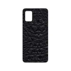 MAHOOT Black-Crocodile-Leather Cover Sticker for Samsung Galaxy A71