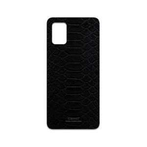 MAHOOT Black-Snake-Leather Cover Sticker for Samsung Galaxy A71