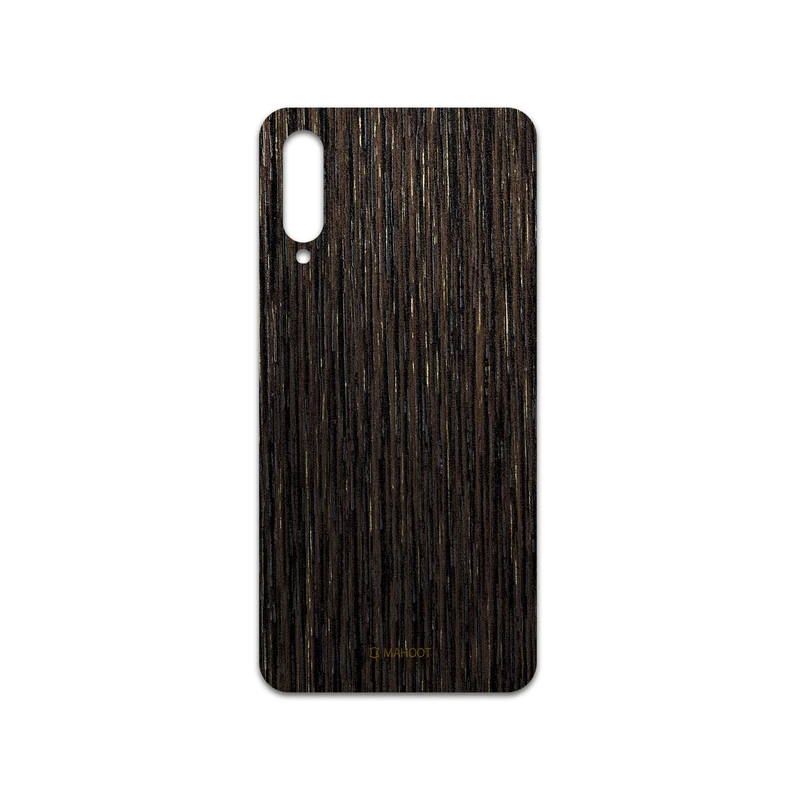 برچسب پوششی ماهوت مدل Dark-Gold-Stripes-Wood مناسب برای گوشی موبایل سامسونگ Galaxy A50s