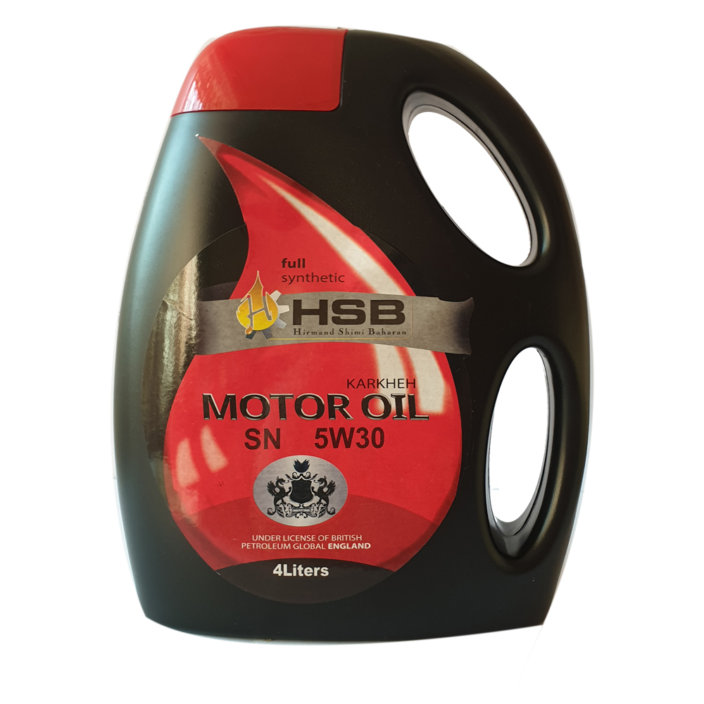 روغن موتور خودرو اچ اس بی مدل Karkheh 5w30 حجم 4 لیتر