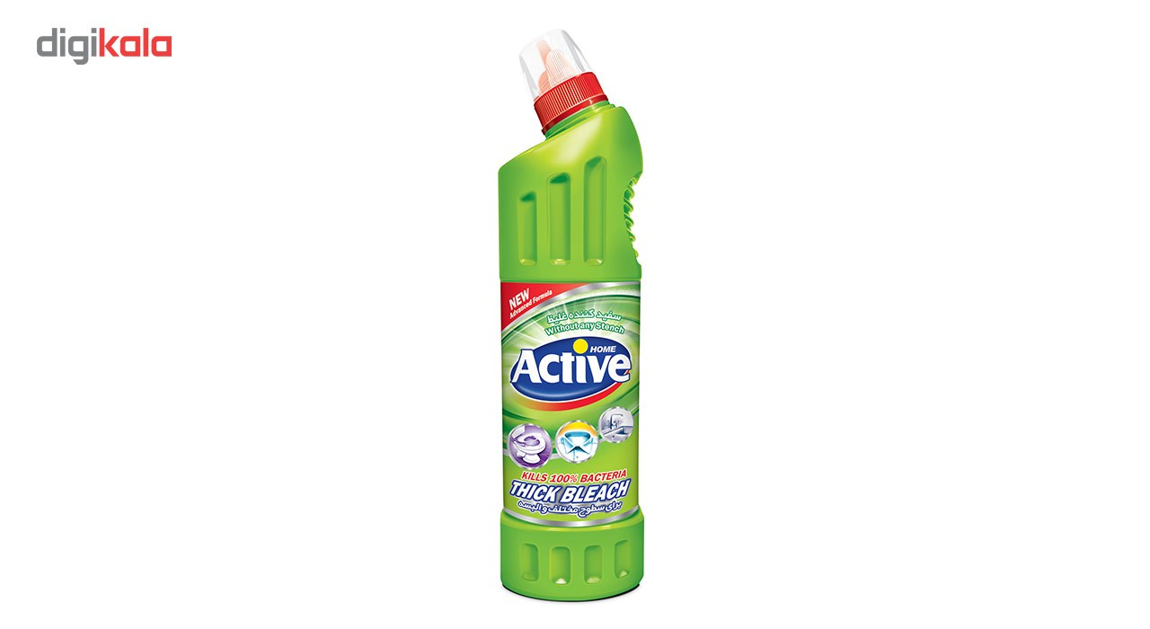 مایع سفید کننده غلیظ سطوح اکتیو مدل Green مقدار 750 گرم