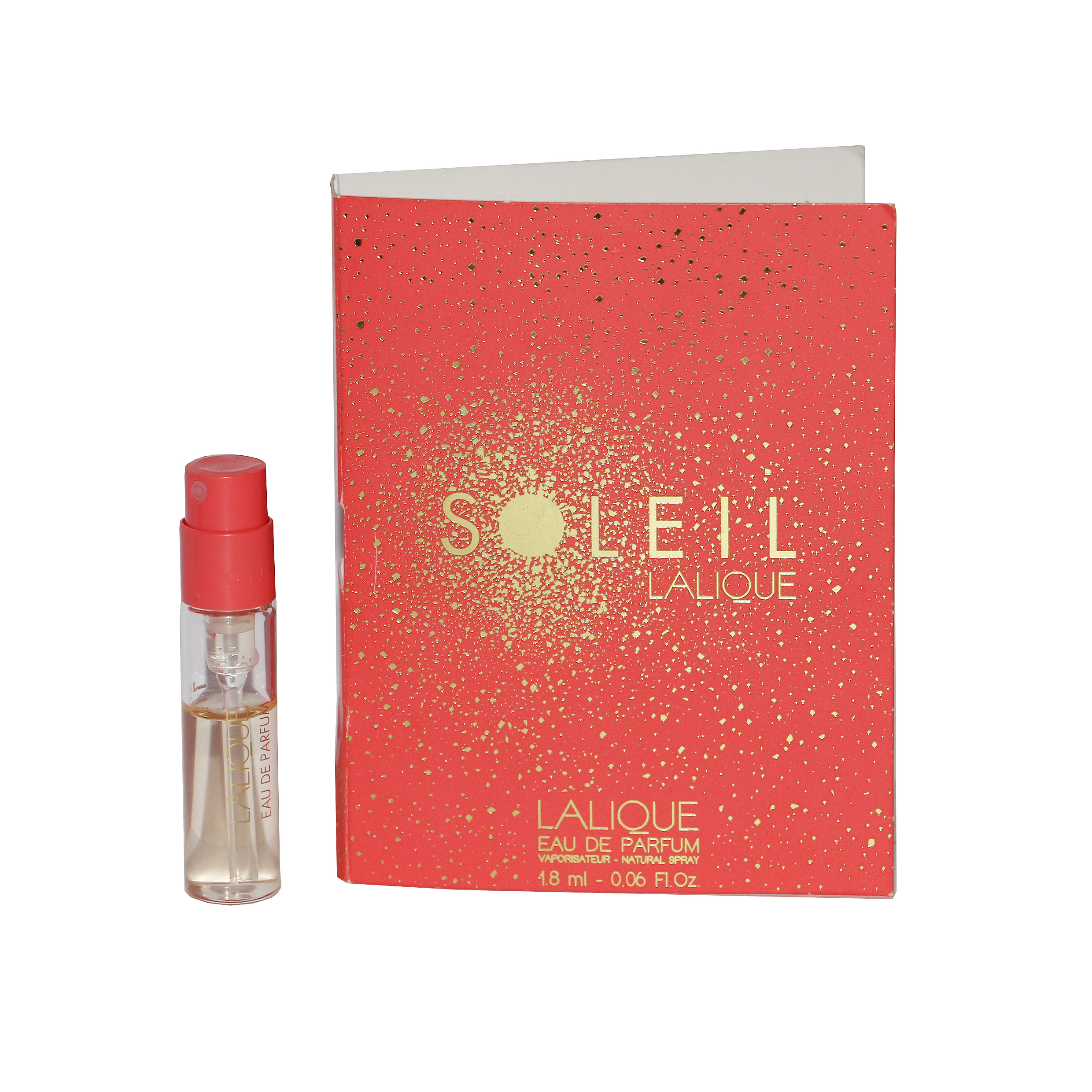 عطر جیبی زنانه لالیک مدل SOLEIL حجم 1.8 میلی لیتر