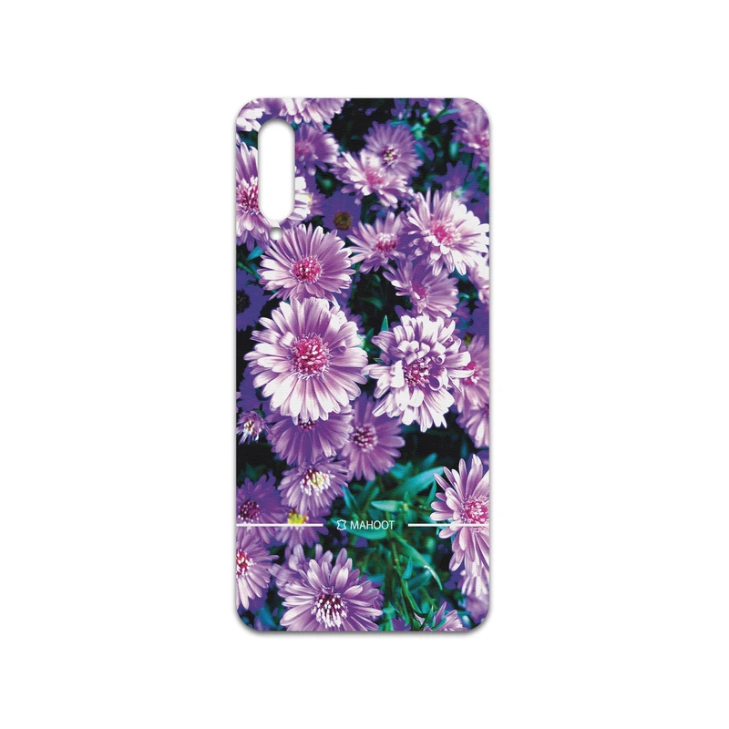برچسب پوششی ماهوت مدل Purple-Flower مناسب برای گوشی موبایل سامسونگ Galaxy A50s