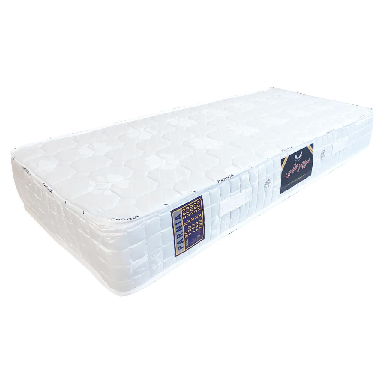 تشک پرنیا مدل super tebi کد B-15 یک نفره سایز 120×200 سانتی متر