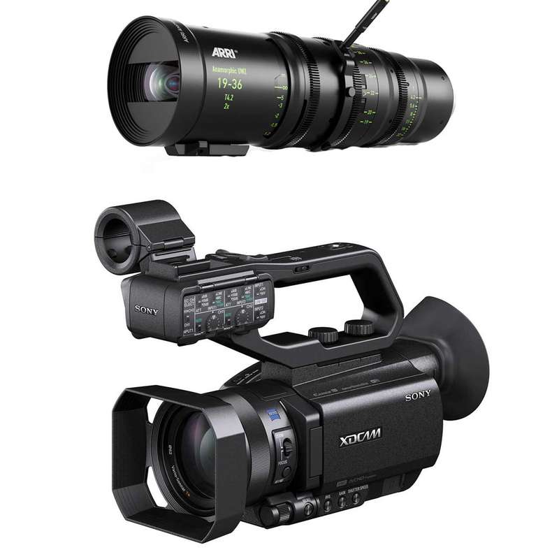 دوربین فیلم برداری سونی مدل PXW-X70 به همراه لنز Arri Anamorphic Ultra Wide Zoom 19-36/T4.2 M دوربین فیلم برداری سونی مدل PXW-X70 به همراه لنز Arri Anamorphic Ultra Wide Zoom 19-36/T4.2 M