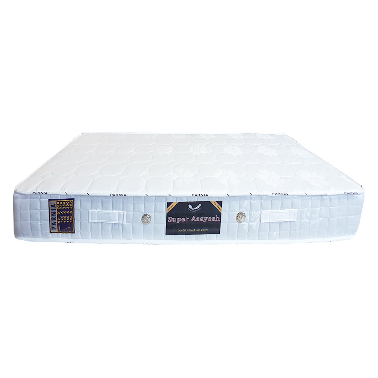 تشک پرنیا مدل super asayesh دونفره سایز 140×200 سانتی متر 