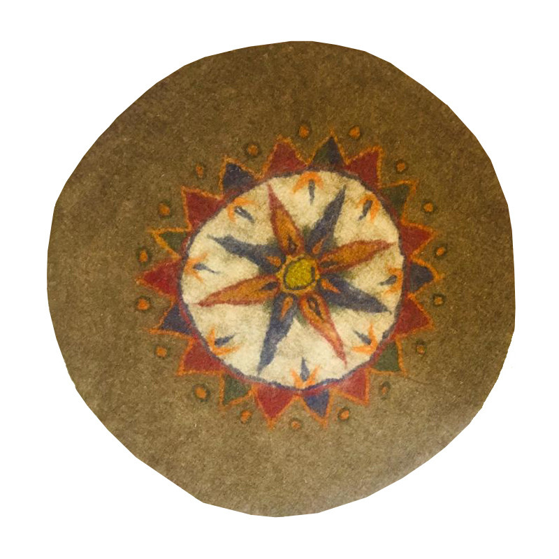 نمد فرش مدل AL01