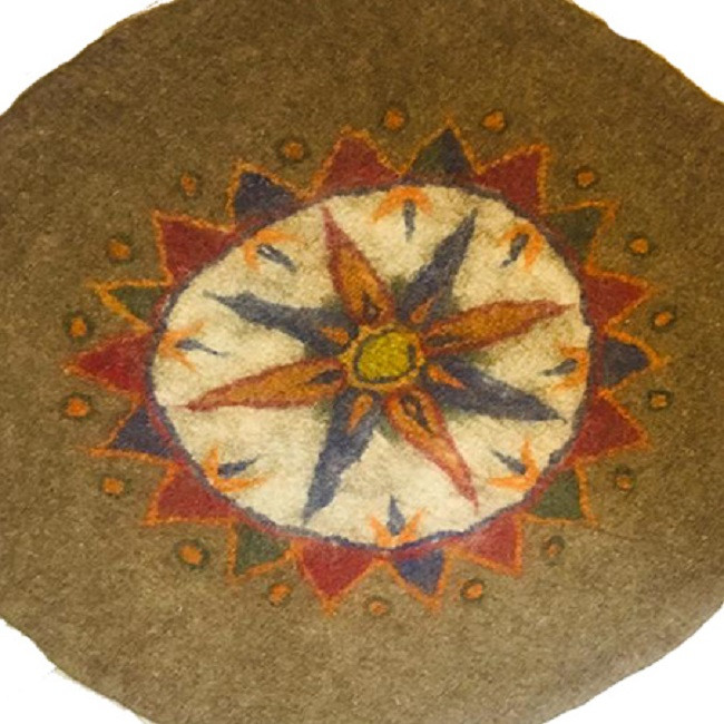 نمد فرش مدل AL01