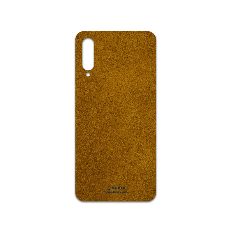 برچسب پوششی ماهوت مدل Brown-Chamois-Leather مناسب برای گوشی موبایل سامسونگ Galaxy A50s