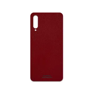 MAHOOT Red-Leather Cover Sticker for Samsung Galaxy A50s