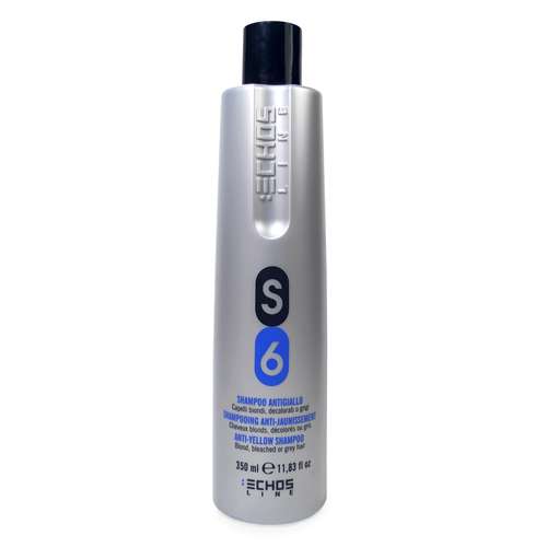 شامپو ضد زردی مو اچ اس لاین مدل S6 حجم 350 میلی لیتر
