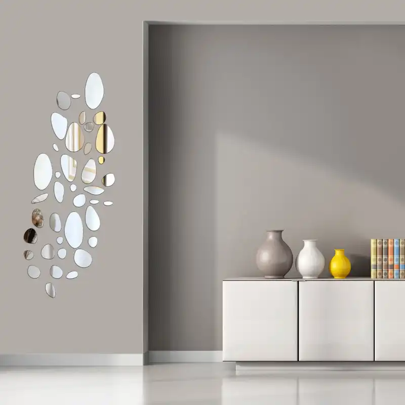 آینه پلکسی گلس دکووال مدلsang سی و نه تکه