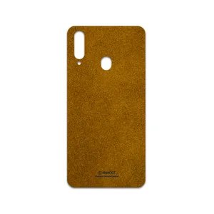 MAHOOT Brown-Chamois-Leather Cover Sticker for Samsung Galaxy A20s