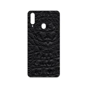 MAHOOT Black-Crocodile-Leather Cover Sticker for Samsung Galaxy A20s
