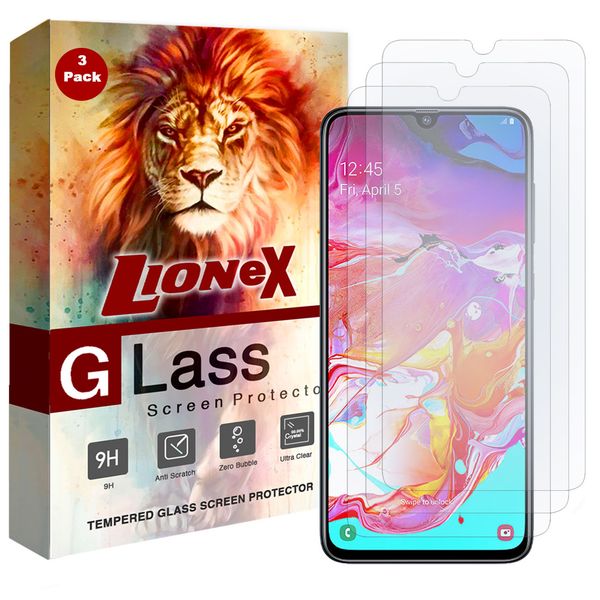 محافظ صفحه نمایش لایونکس مدل UPS مناسب برای گوشی موبایل سامسونگ Galaxy A70 بسته سه عددی محافظ صفحه نمایش لایونکس مدل UPS مناسب برای گوشی موبایل سامسونگ Galaxy A70 بسته سه عددی