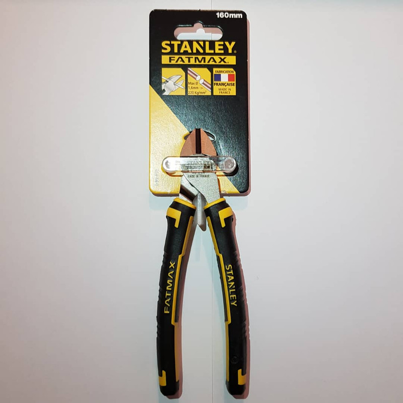 انبر سیم چین استنلی کد 858-89-0سایز 6.5 اینچ