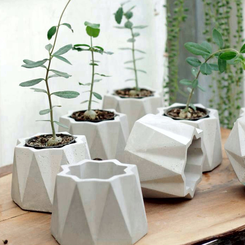 گلدان مدل 6-H-pl-03 مجموعه 6 عددی