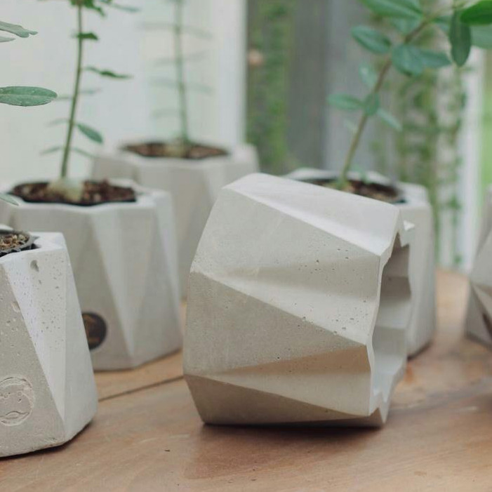 گلدان مدل 6-H-pl-03 مجموعه 6 عددی