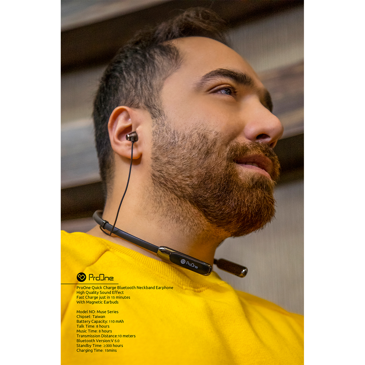 هدفون بلوتوثی پرووان مدل MUSE-22 