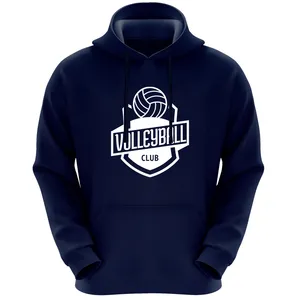 هودی مردانه طرح volleyball کد F620 رنگ سرمه ای