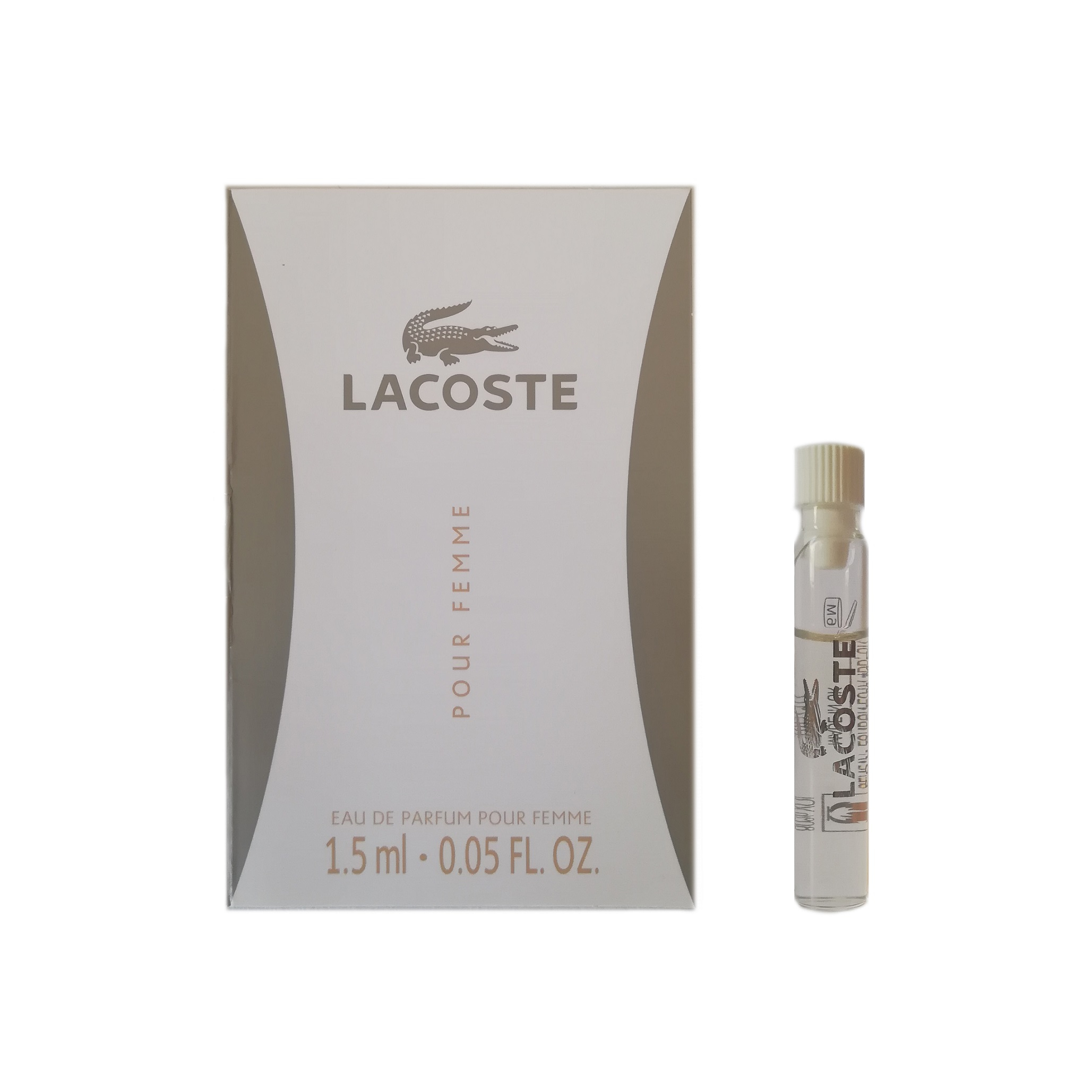 عطر جیبی زنانه لاگوست مدل Pour femme حجم 1.5 میلی لیتر