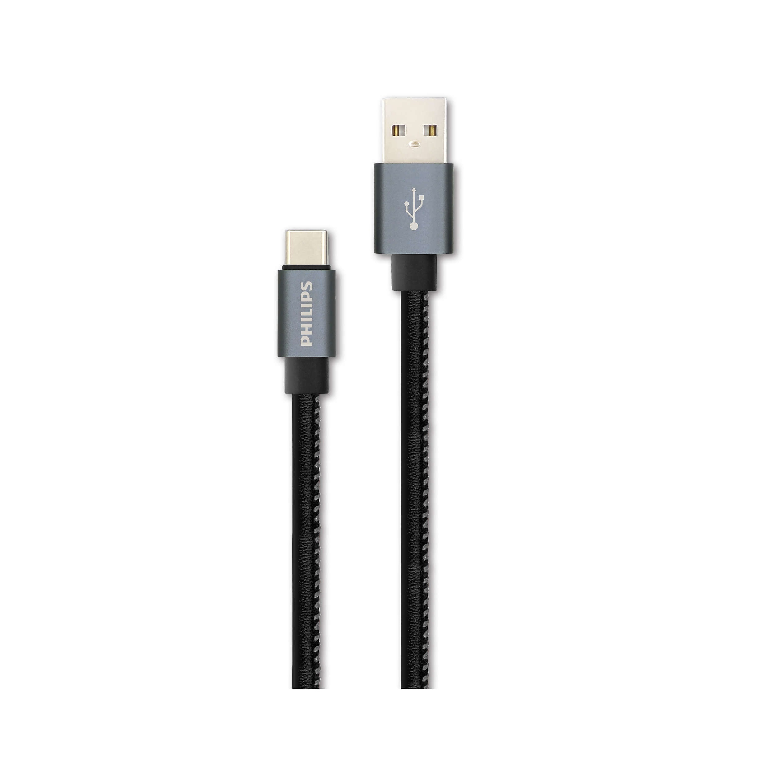 کابل تبدیل USB به USB-C فیلیپس مدل DLC2528B طول 1.2متر