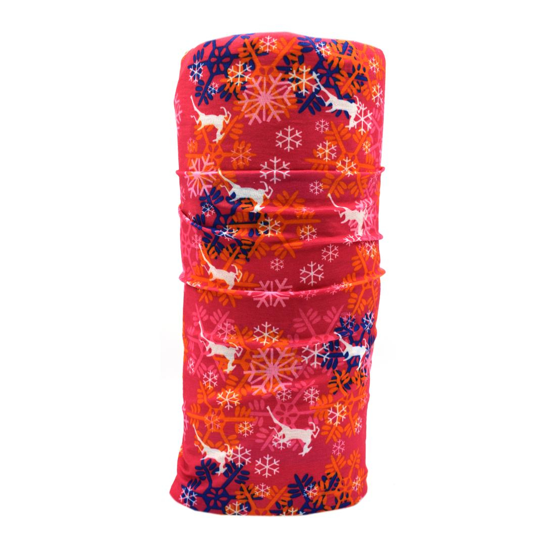  دستمال سر و گردن مدل snow 