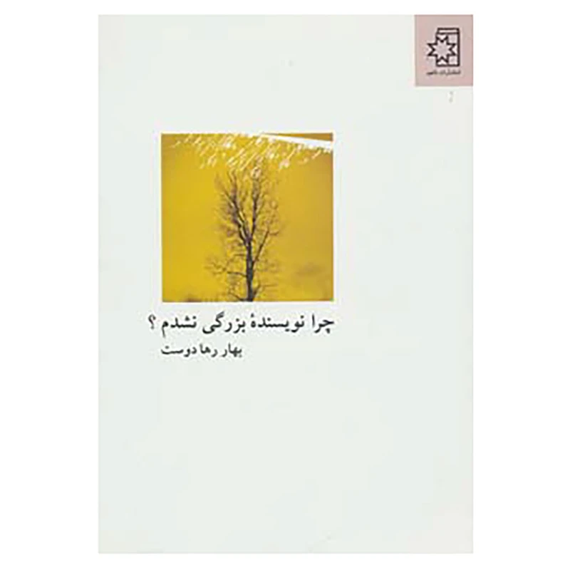 کتاب چرا نویسنده بزرگی نشدم؟ اثر بهار رهادوست