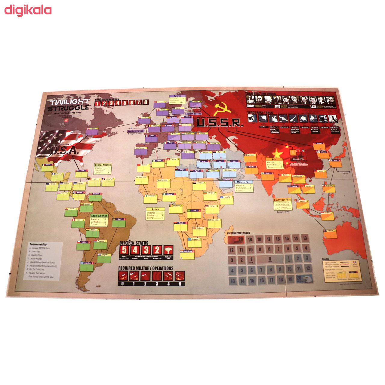 بازی فکری جی ام تی مدل Twilight Struggle کد 9437