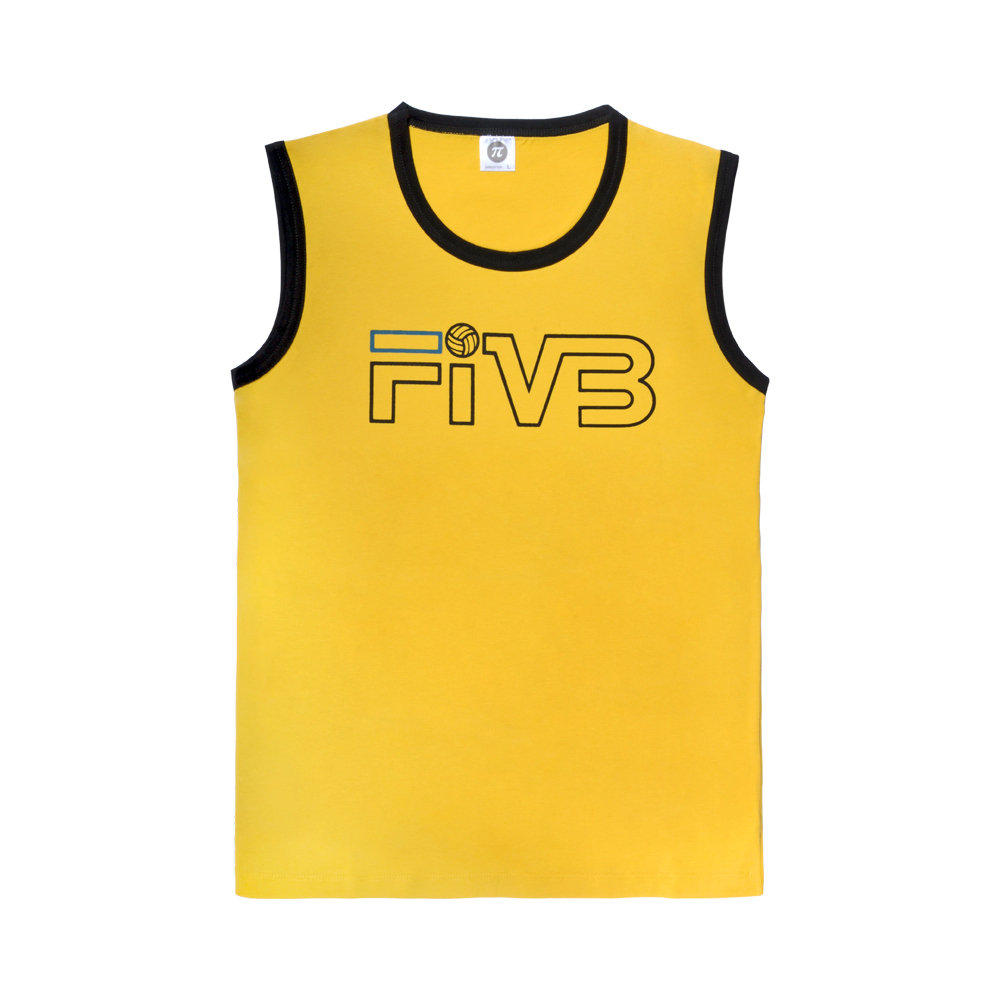 ست تاپ و شلوارک مردانه پندار طرح Fivb کد C2