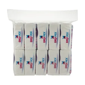 دستمال کاغذی 100 برگ ایزی پیک مدل Flower بسته 10 عددی  