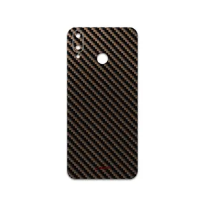 MAHOOT Glossy-Brown-Fiber Cover Sticker for Gplus Q10