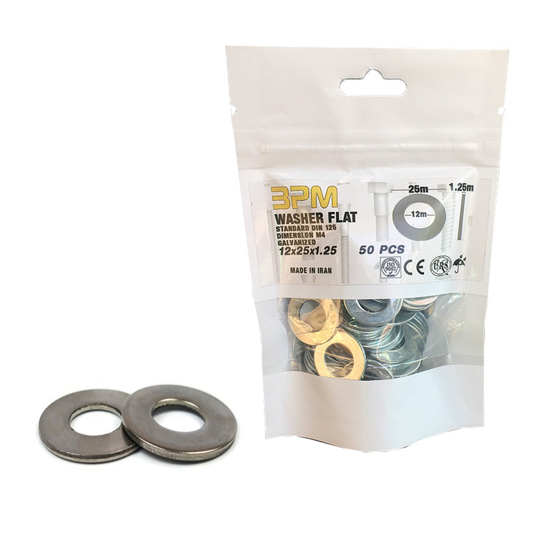 واشر مدل BPM12-25-1.25 بسته 50 عددی