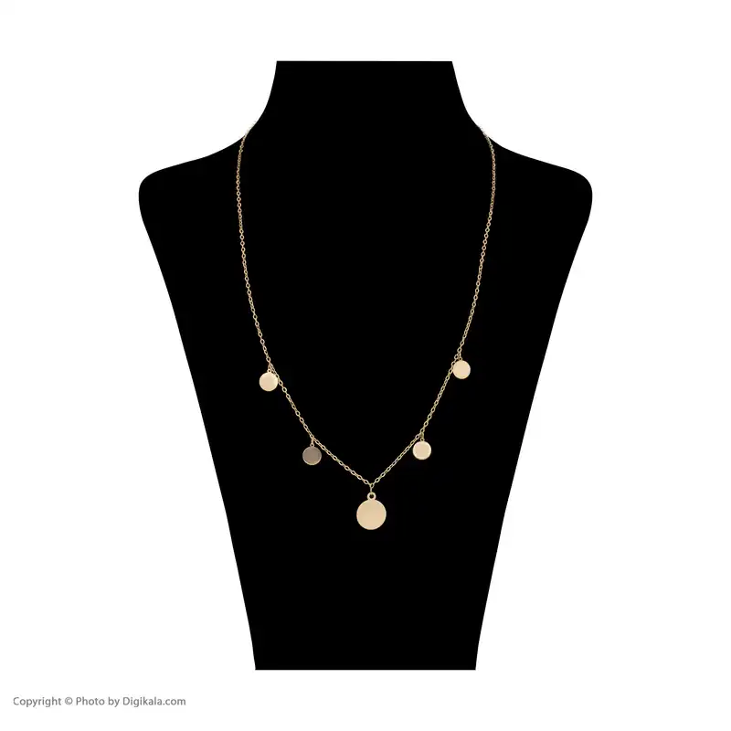 گردنبند طلا 18 عیار زنانه زرمان مدل ZMM0988