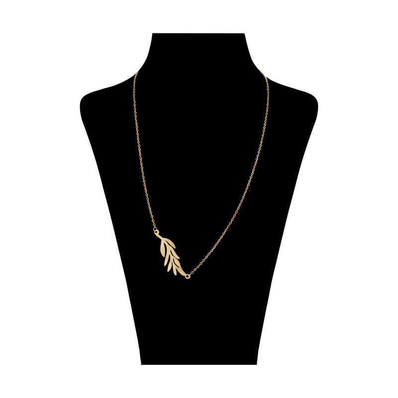 گردنبند طلا 18 عیار زنانه زرمان مدل ZMM0989