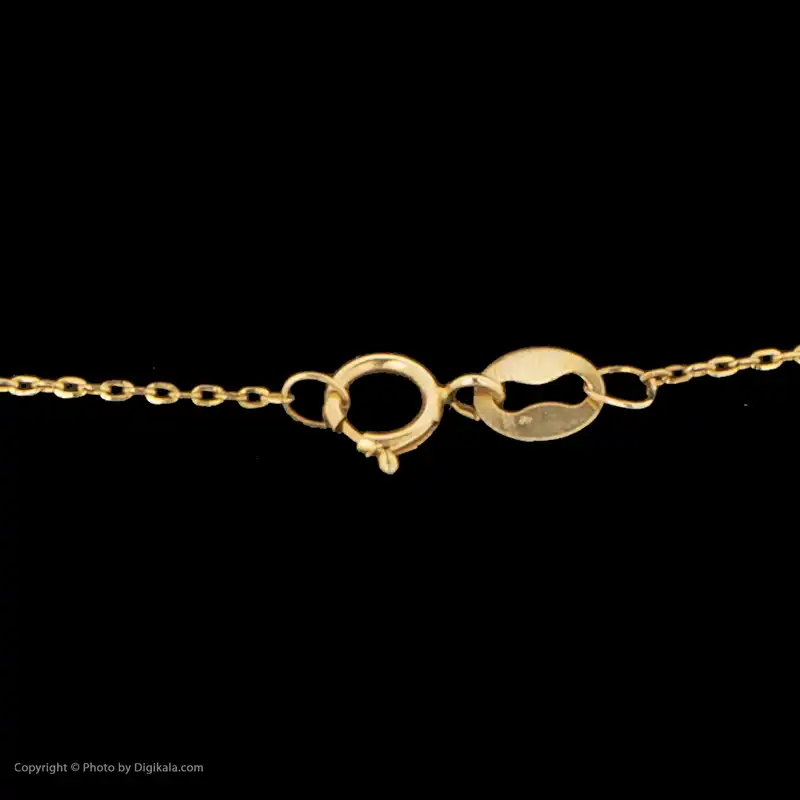 گردنبند طلا 18 عیار زنانه زرمان مدل ZMM0980 طرح لاو