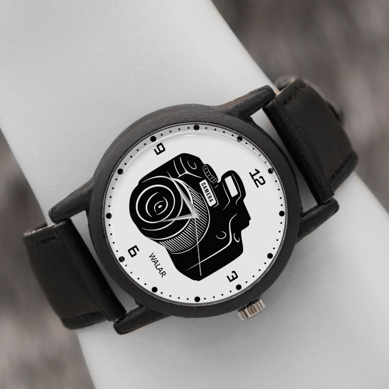 ساعت مچی عقربه ای والار طرح عکاسی کد LF2406