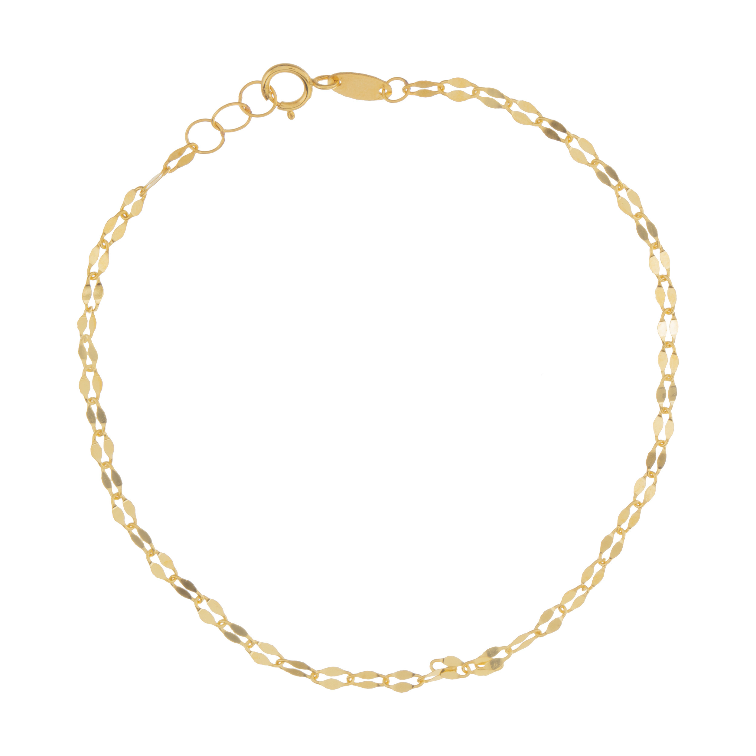 دستبند طلا 18 عیار زنانه مایا ماهک مدل MB0977 طرح استار