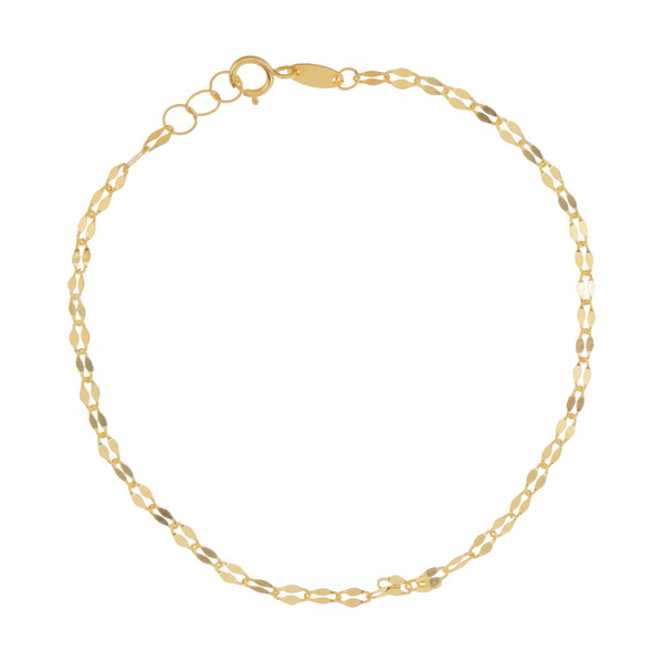 دستبند طلا 18 عیار زنانه مایا ماهک مدل MB0977 طرح استار
